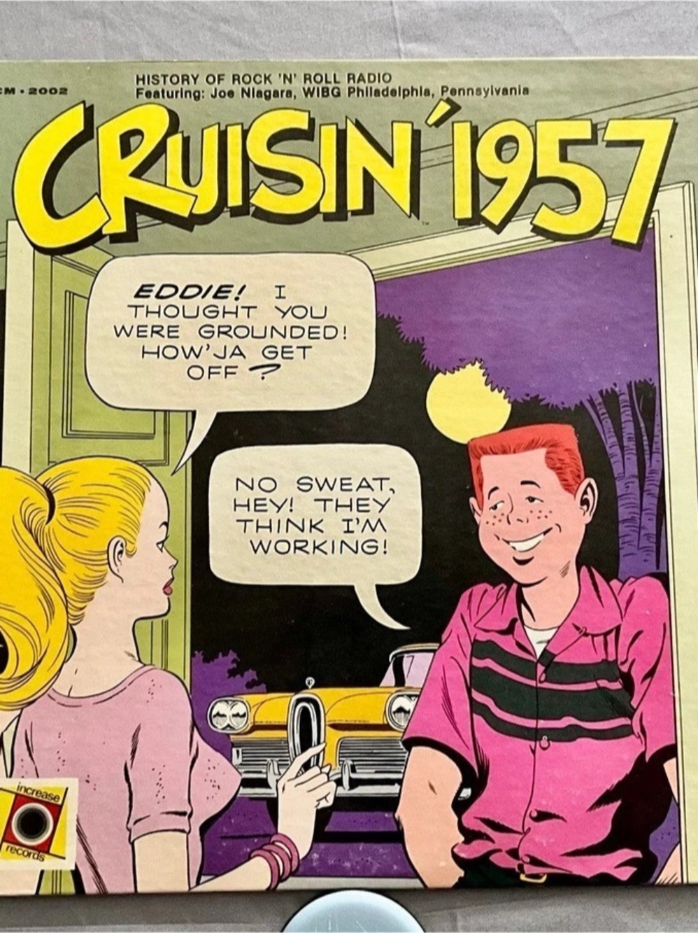 Cruisin’ 1957 Compilation LP (1983) Various Rock & Pop Artists From 1957